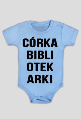 Córka bibliotekarki - body - różne kolory