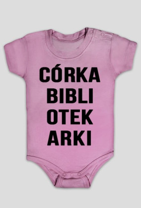 Córka bibliotekarki - body - różne kolory