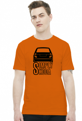 Simply Skoda (t-shirt) ciemna grafika