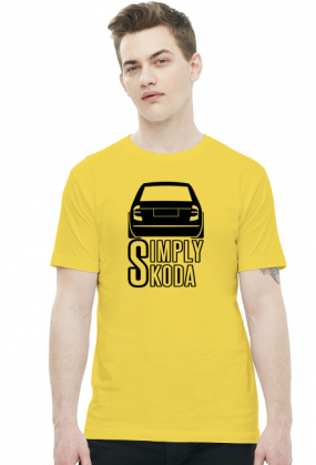 Simply Skoda (t-shirt) ciemna grafika