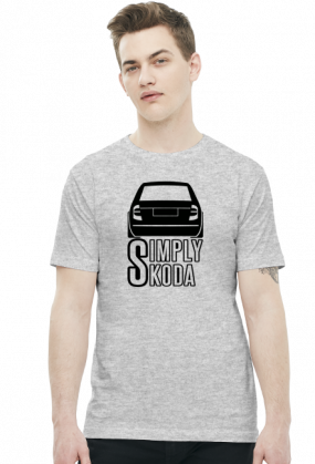 Simply Skoda (t-shirt) ciemna grafika