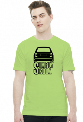 Simply Skoda (t-shirt) ciemna grafika
