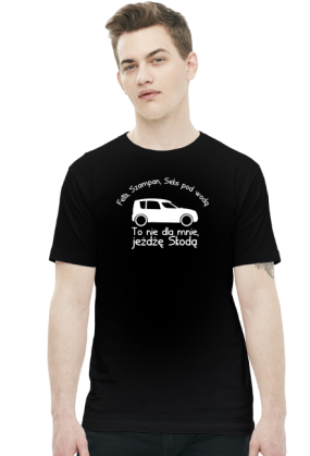 Feta, szampan, seks pod wodą (t-shirt) jasna grafika