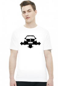 VW Polo Low Wide (t-shirt) ciemna grafika