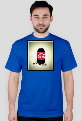 Cola + Mentos T-shirt Męski