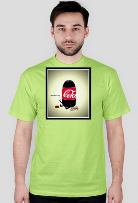 Cola + Mentos T-shirt Męski
