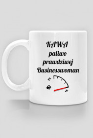 Kawa - paliwo businesswoman