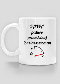 Kawa - paliwo businesswoman