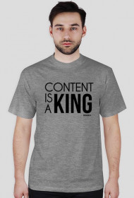 content t-shirt męski