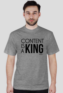 content t-shirt męski