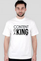 content t-shirt męski