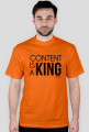 content t-shirt męski