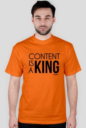 content t-shirt męski