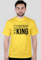 content t-shirt męski
