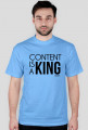 content t-shirt męski