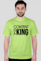 content t-shirt męski