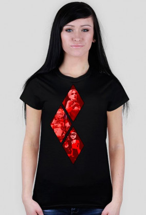 Harley Quinn - Diamonds - koszulka damska