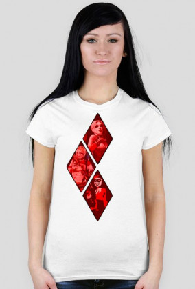 Harley Quinn - Diamonds - koszulka damska