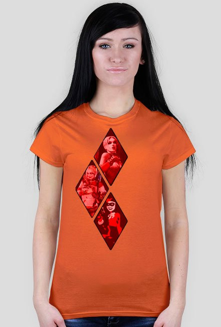 Harley Quinn - Diamonds - koszulka damska