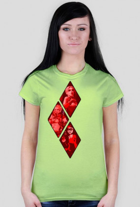 Harley Quinn - Diamonds - koszulka damska