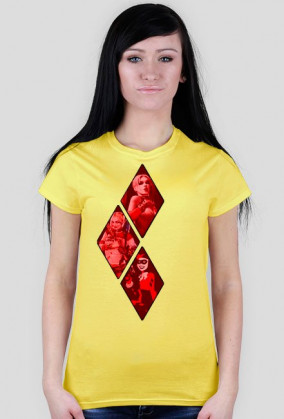 Harley Quinn - Diamonds - koszulka damska