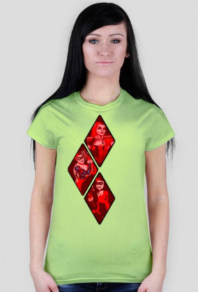 Harley Quinn - Diamonds (V2) - koszulka damska