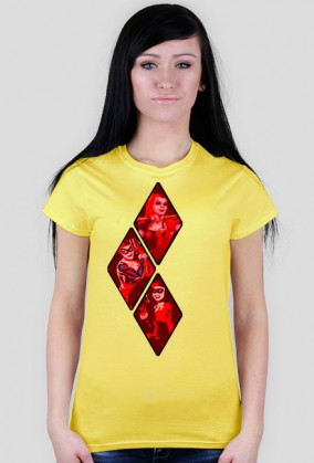 Harley Quinn - Diamonds (V2) - koszulka damska