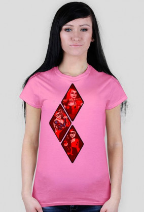 Harley Quinn - Diamonds (V2) - koszulka damska