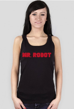 Mr Robot Koszulka (Czarna/Biała)