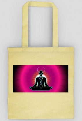 Torba z motywem yogi