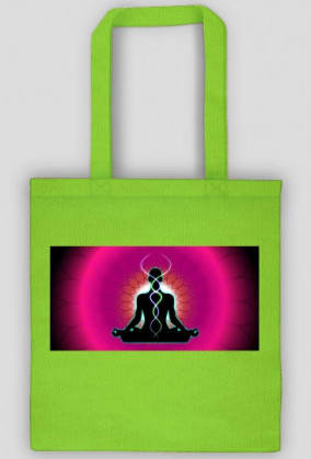Torba z motywem yogi