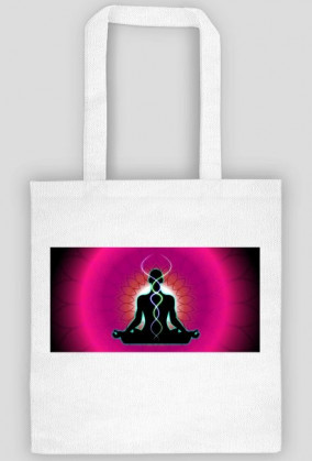 Torba z motywem yogi