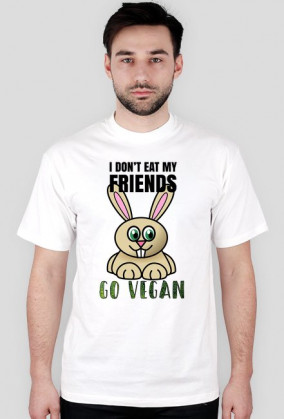 RABBIT Friend - men t-shirt
