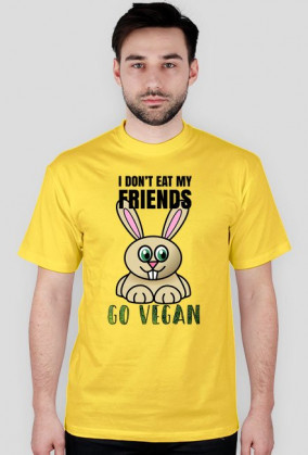 RABBIT Friend - men t-shirt