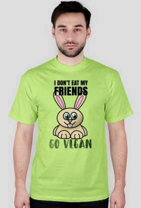 RABBIT Friend - men t-shirt