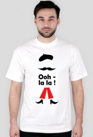 Koszulka męska z nadrukiem "Oh la la1"