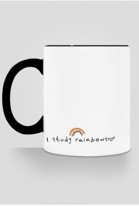 Kubek "I study rainbows (Harry Styles)"