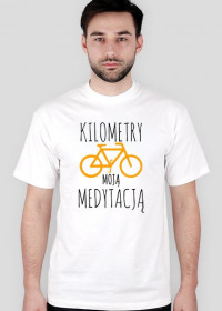 Koszulka męska - Kilometry moją medytacją