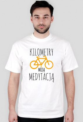Koszulka męska - Kilometry moją medytacją