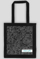 scribbles black BAG