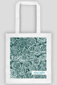 flowers turquoise BAG