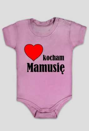 Body z krótkim rękawkiem dla mamy