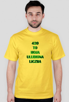 420 To Moja Ulubiona Liczba - męska