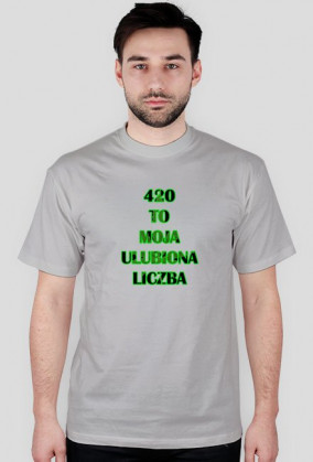 420 To Moja Ulubiona Liczba - męska