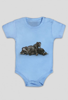 Body niemowlęce Słoniki