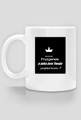 Kubek jestem fryzjerem