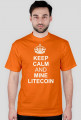 keep calm and mine litecoin (pomarańczowa)