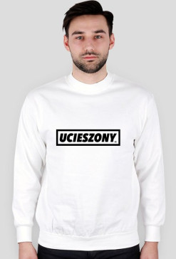 Ucieszona bluza BIAŁA
