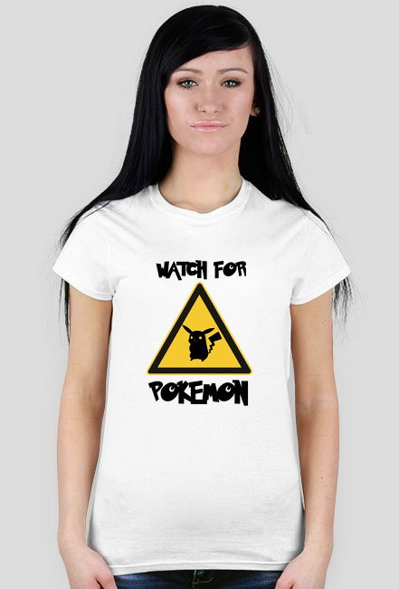 Koszulka damska Watch for Pokemon