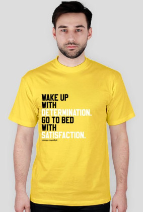 wake up with determination